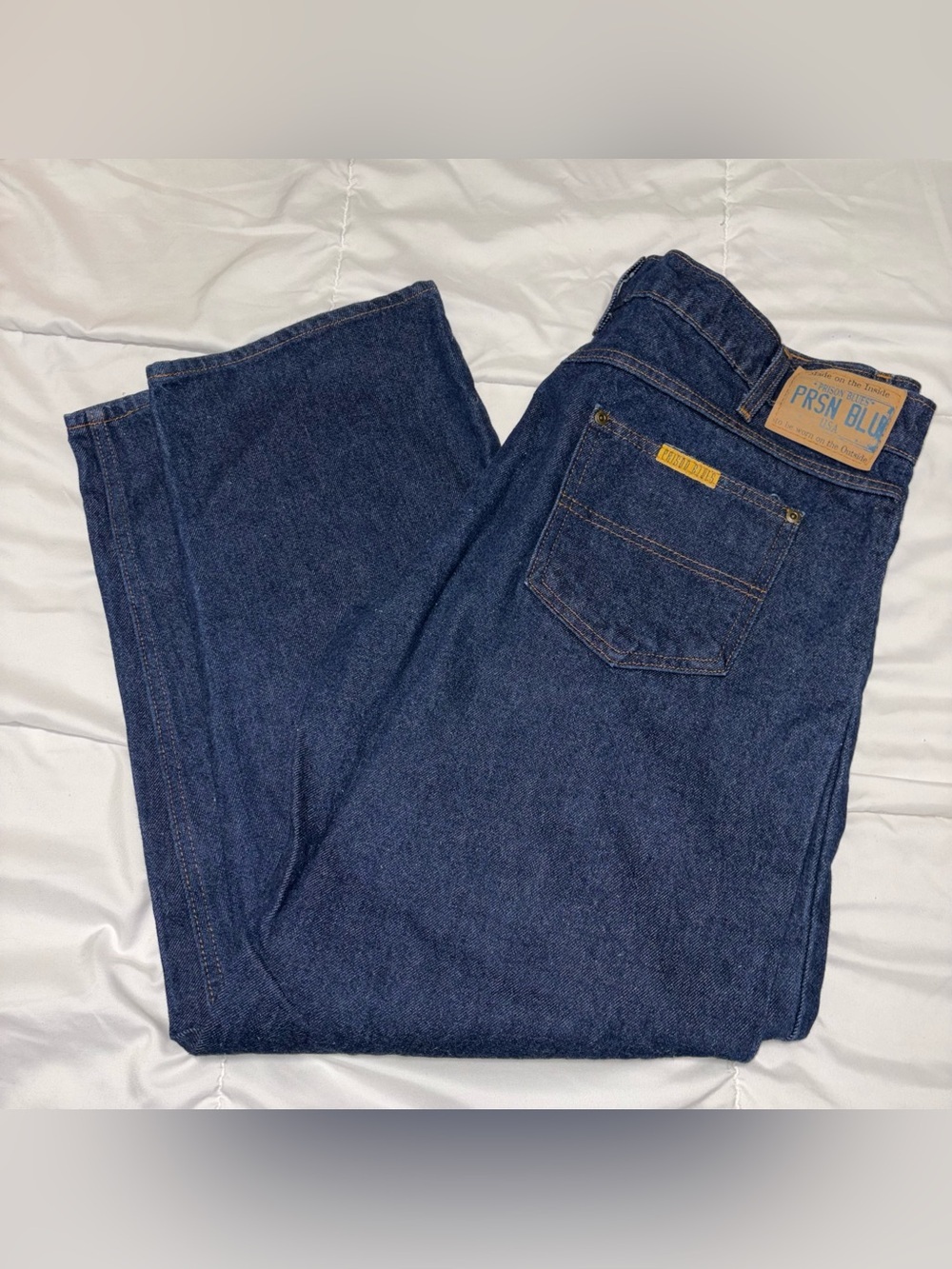Prsn Blu Prison Blues Jeans 40x30
Relaxed Fit Classic Denim